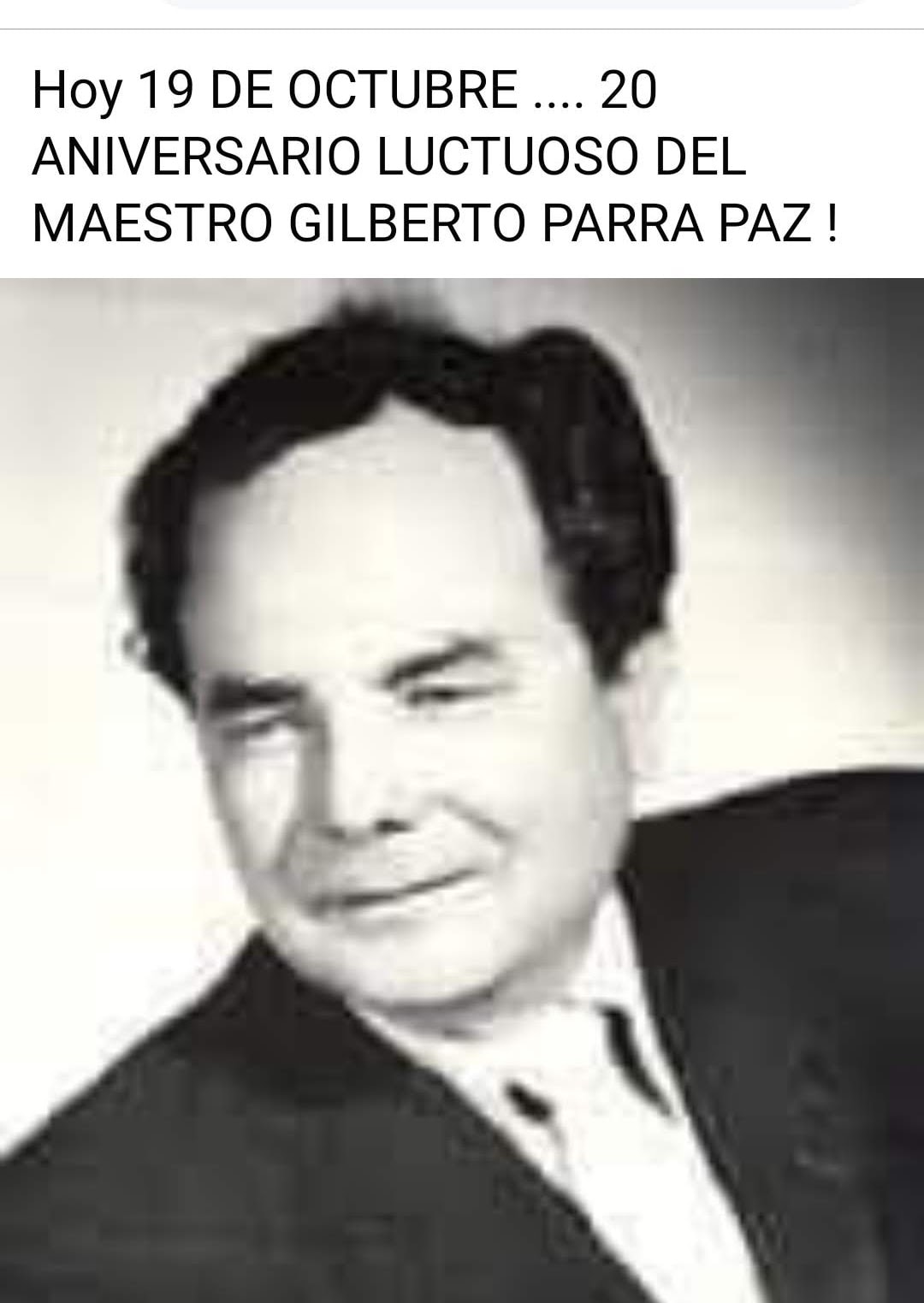 Maestro GILBERTO PARRA